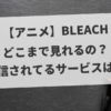 【BLEACH】アニメはどこまで見れる？無料で見れるサービスは？